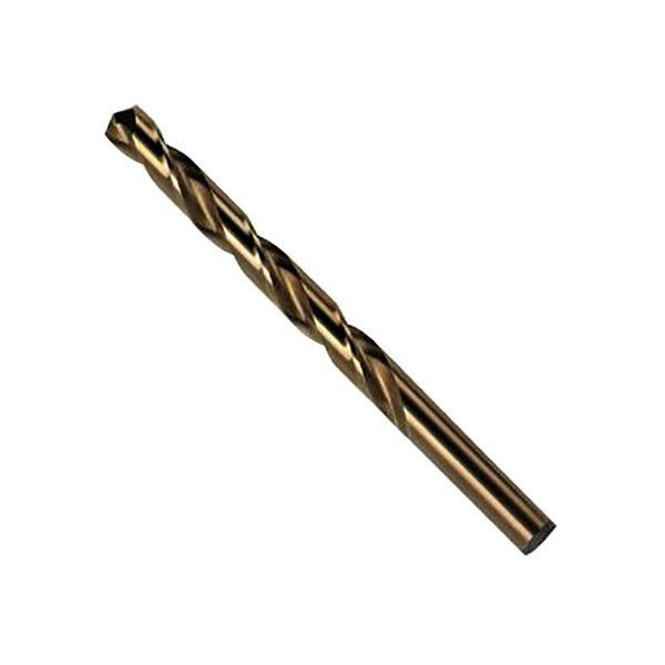 Cobalt High Speed Steel Fractional Straight Shank Jobber Length Drill Bit - 1/8